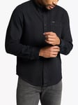 Lee Cotton Regular Fit Shirt, Black