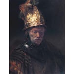 Rembrandt Circle The Man With The Golden Helmet Large Art Print Poster Wall Decor Premium Mural