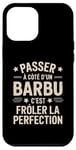 Coque pour iPhone 12 Pro Max Barbe Barbu Humour idée Cadeau Barbu Homme Père