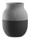 Omaggio Circulare Vase H20 Cm Antracitgrå Home Decoration Vases Big Vases Grey Kähler
