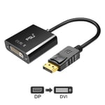 DP TO DVI - Standard - Displayport adaptateur DP vers HDMI Port d'affichage vers DVI VGA 3.5mm câble Audio connecteur pour PC projecteur pour ordinateur portable adaptateur HDMI