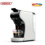 Hibrew - Machine à café expresso H1A 4 en 1 compatible avec le café moulu Dolce Gusto - Blanc