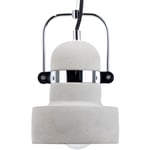 Lampe Suspension Design en Béton et Métal E14 Max. 40W pour Salle à Manger ou Cuisine Urbaine Industrielle et Minimaliste Beliani