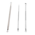 3pcs Face Nose Zit Pimple Extractor Blackhead Remover Pimple Extractor Popper