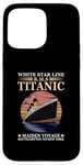 Coque pour iPhone 15 Pro Max Titanic Expert – White Starline RMS Titanic Garçons Filles