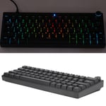 (Red Switch)Black Mechanical Keyboard RGB Mechanical Keyboard N Key Rollover