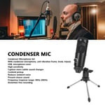 Condenser Mic Bundle Noise Reduction PC Computer USB Mic For Gaming Livestreamin