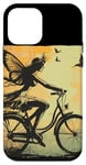 iPhone 12 mini Fairy and butterflies on bike for boys and girls Case