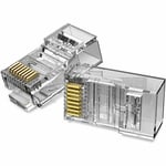 Koppling RJ45 Vention IDDR0-100 Transparent