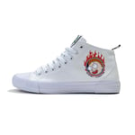 AKEDO x Rick & Morty Varsity Signature High Top - White - UK 9 / EU 44 / US Men's 10 / US Women's 11