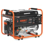 Daewoo GDA 6500 Engine Generator 5000 W 30 L Petrol Orange Black