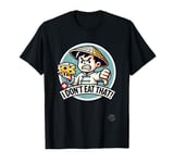 Cartoon boy with cheese, thumbs down: I'm not eating that! T-Shirt