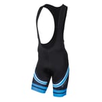 2XU Perform Pro Cycle Bib Shorts Herre Black/Cobalt Blue - M