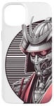 Coque pour iPhone 15 Plus Kabuto Masque Samouraï Culture ancienne du Japon