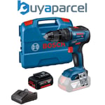 Bosch 18v GSB 18V-55 Brushless Combi Hammer Drill - 1 x 5.0ah Battery + L Case