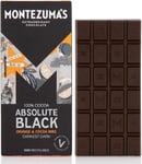 Montezuma's Absolute Black, 100% Cocoa, Dark Chocolate Orange & Cocoa Nibs, Free