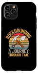 Coque pour iPhone 11 Pro Collection de minéraux Rockhounding : un voyage dans le temps