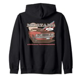 Ford - Red Mustang American Thoroughbred Zip Hoodie