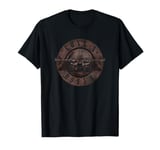 Guns 'n' Roses Sepia Bullet Logo Rock Music Band T-Shirt