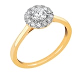 Midem Rome halo-diamantring 0,75ct MIGL24071-190