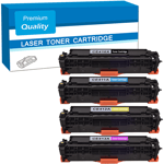 4 Toner Cartridge For HP 305X M351a M575c M451dn M575dn M451dw M451nw M475dn