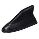 Piano Coating Biltak Antenn Radio Signal Shark Fin Antenn Exteriör Tillbehör för Auto Black