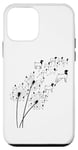 Coque pour iPhone 12 mini Fleur de chèvre Boer d'exposition de pissenlit, arbre de