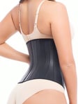 1kpl Latex 25 Steel Bone Waist Trainer vyö naisille High Compression Control Body Shaper vyöt Vahvat Fajas·Musta·XXL