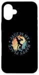 Coque pour iPhone 16 Plus Jazz is my Happy Place Musique Genre