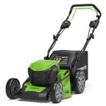 Gressklipper selvgående Greenworks GD24X2LM46SP4K44x; 2x24 V; 4x4,0 Ah batt.