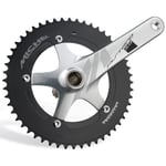 Pistard Crankset 2.0 165Mm 51T Silver CSP20BS51T165 MICHE Fixed Gear Bike