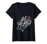 Disney The Little Mermaid Be Heard Floral T-Shirt avec Col en V