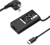 65W 45W USB C Chargeur pour Dell Chromebook 3300 3380 3400 3500 5190 5300 5400 7200 7300 Latitude 5420 5320 7410 7310 2-en-1 P28T P29T Cordon Alimentation pour Ordinateur Portable Type C Replacement