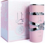 Yara – Eau De Parfum Arabian Latafa Oud Longue Durée Pour Femme,100 Ml