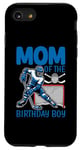 Coque pour iPhone SE (2020) / 7 / 8 Hockey Mom Of The Birthday Boy Hockey Family Matching gift