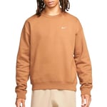 Nike Sweat-Shirt pour Homme, Marron Ale Brown/White, S