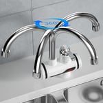 Electric Heater LED Faucet Tap Hot Water Instant Bathroom Kitchen Fast Heat 360°