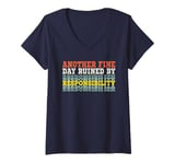 Womens Another Fine Day Ruined By Responsibility V-Neck T-Shirt