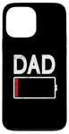 iPhone 13 Pro Max Tired Dad Weak Phone Battery Empty Daddy Papa Father's Day Case