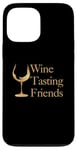 iPhone 13 Pro Max Gold Wine Glass Wine Tasting Friends Case