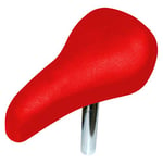 cyclingcolors Selle Confort Velo Enfant avec Tige Ø22MM DRAISIENNE Tricycle BMX Universelle avec Mousse Haute DENSITE (Rouge)