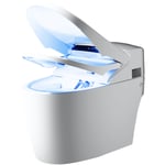 Toilettes Intelligentes (In-Tank) KLEENMAC Cressida KEB1019TR-W (Toilette Japonaise) Sortie horizontale et double - white