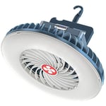 Ventilateur de Camping Portable avec Ventilateur à Piles Rechargeable usb led pour Urgence de Voiture de Tente