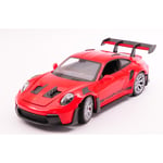 PORSCHE 911 GT3 RS 992 2023 RED 1:24 Welly Auto Stradali Die Cast Modellino