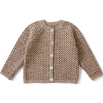 Konges Sløjd Meo cardigan – paloma brown/honey comb - 9m