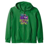 Invader Zim Birthday Gal Zim & Gir Dominating the World Logo Zip Hoodie