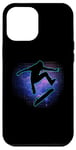 Coque pour iPhone 13 Pro Max Vintage SK8 Color Splash pour patineur et skateboard enfants