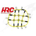 FR- HRC Racing Body Parts - 1/10 Crawler - Scale - Luggage net - 65*80mm - Yello