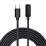 Magnetisk laddare USB-C 1m Polar Ignite 3 Svart