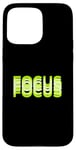 iPhone 15 Pro Max Green FOCUS Green Graphic Case